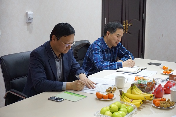 省民政廳領導來我會調研指導工作